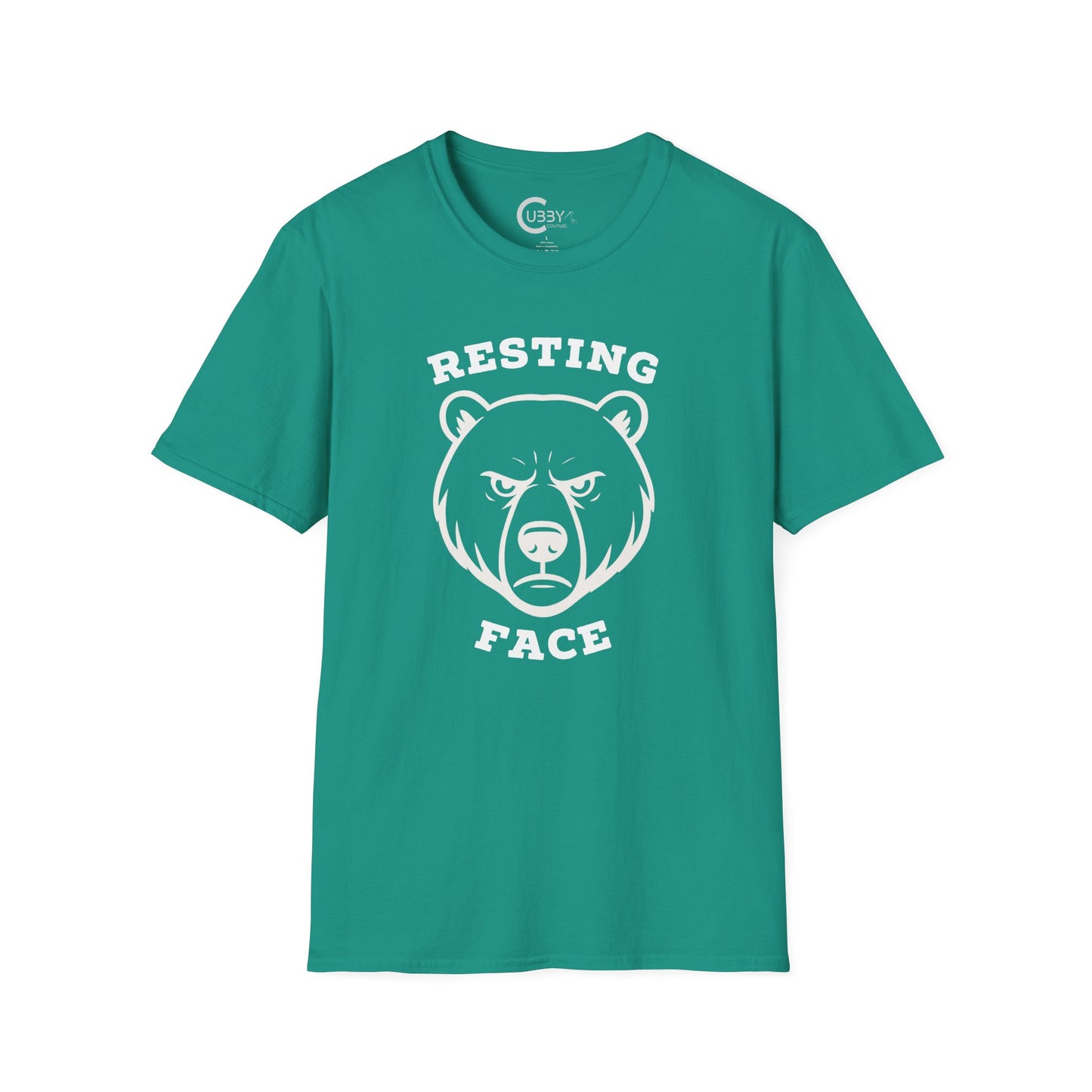 Resting Bear Face White