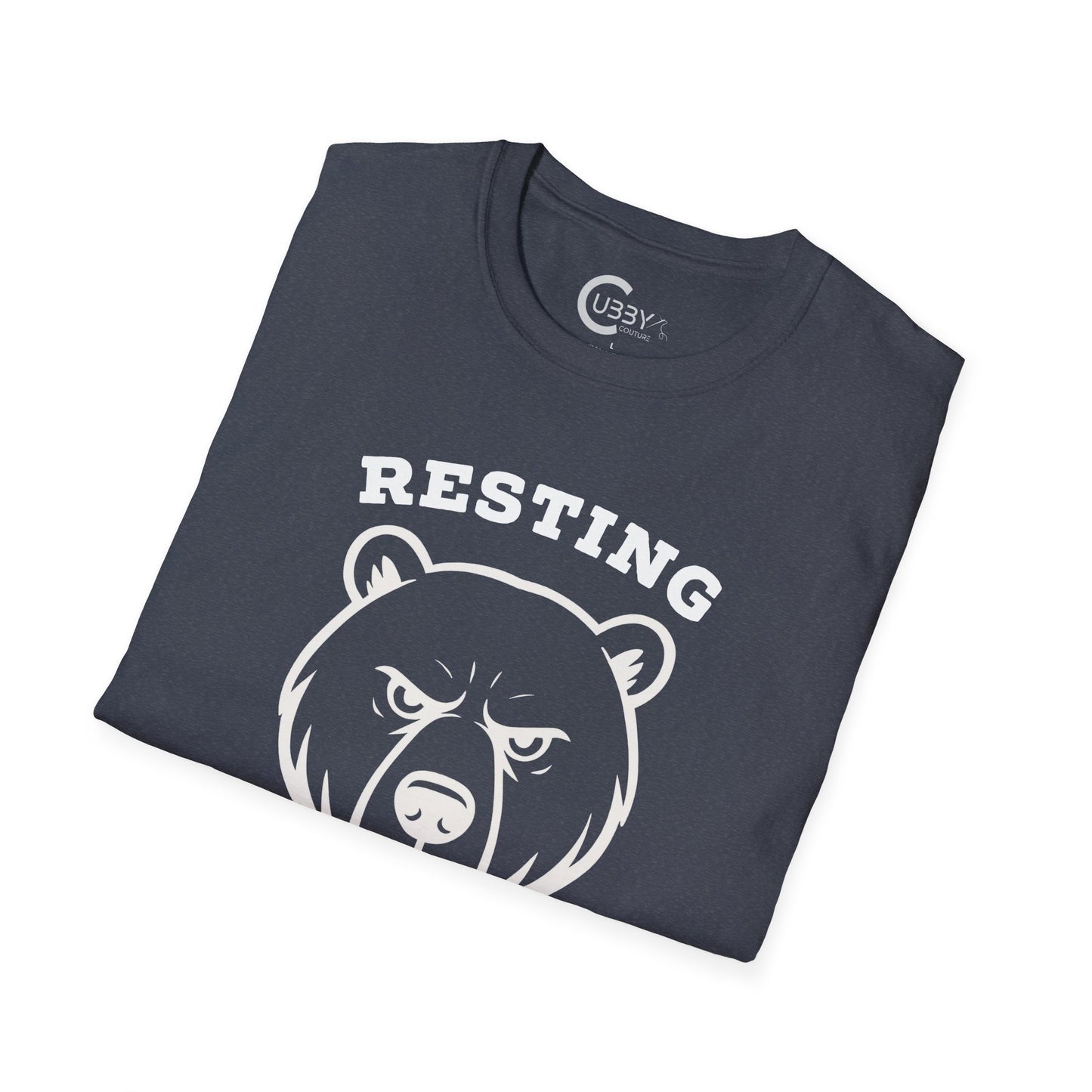 Resting Bear Face White