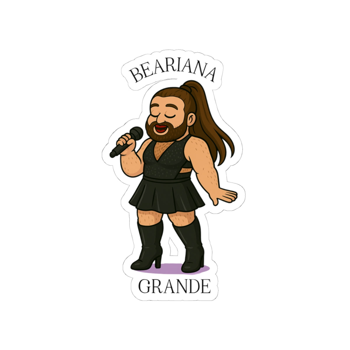 BEARIANA GRANDE Sticker
