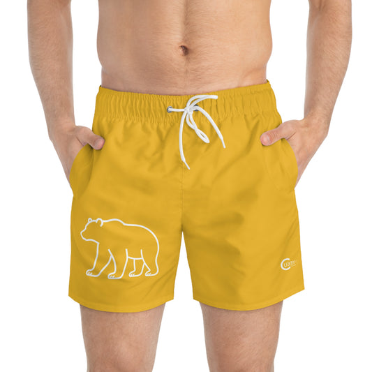 Bear Swim Trunks- Yellow