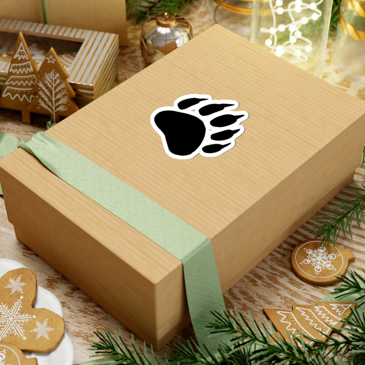 Bear Paw Sticker