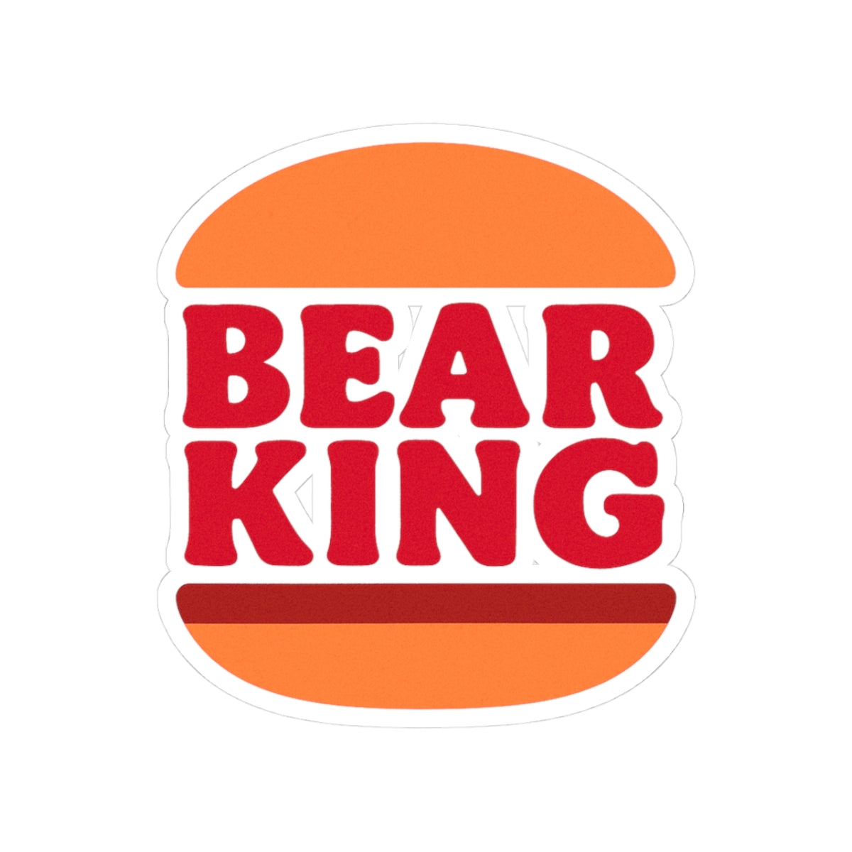 BEAR KING Sticker