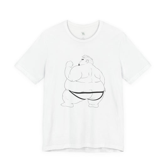 Chubby Lover BLK Tshirt by Wil Man