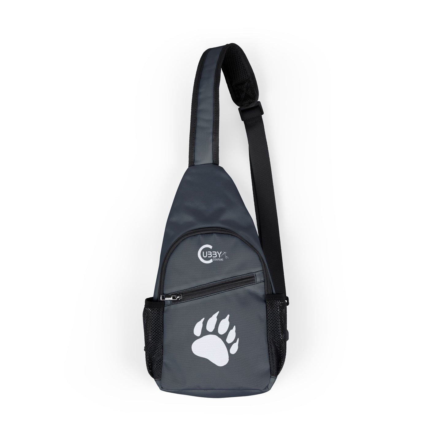 Bear Paw Chest Bag - Charcoal Gray