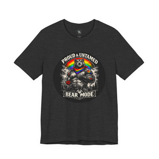 Proud Bear Tshirt by Wil Man