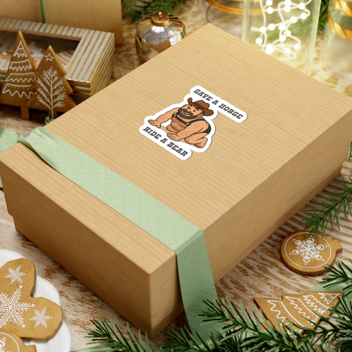 Save a Horse, Ride a Bear Sticker