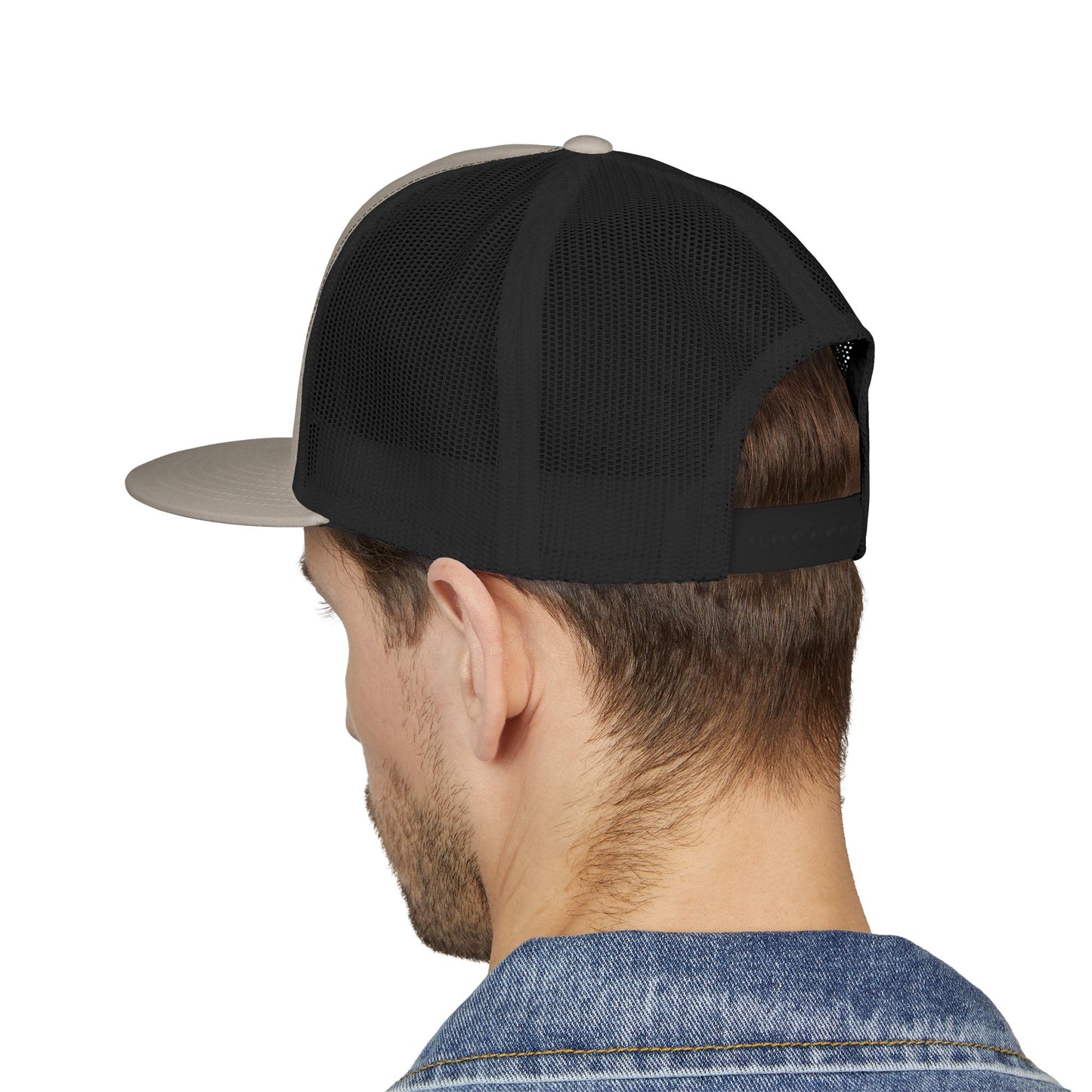 Bear 5 Panel Trucker Cap