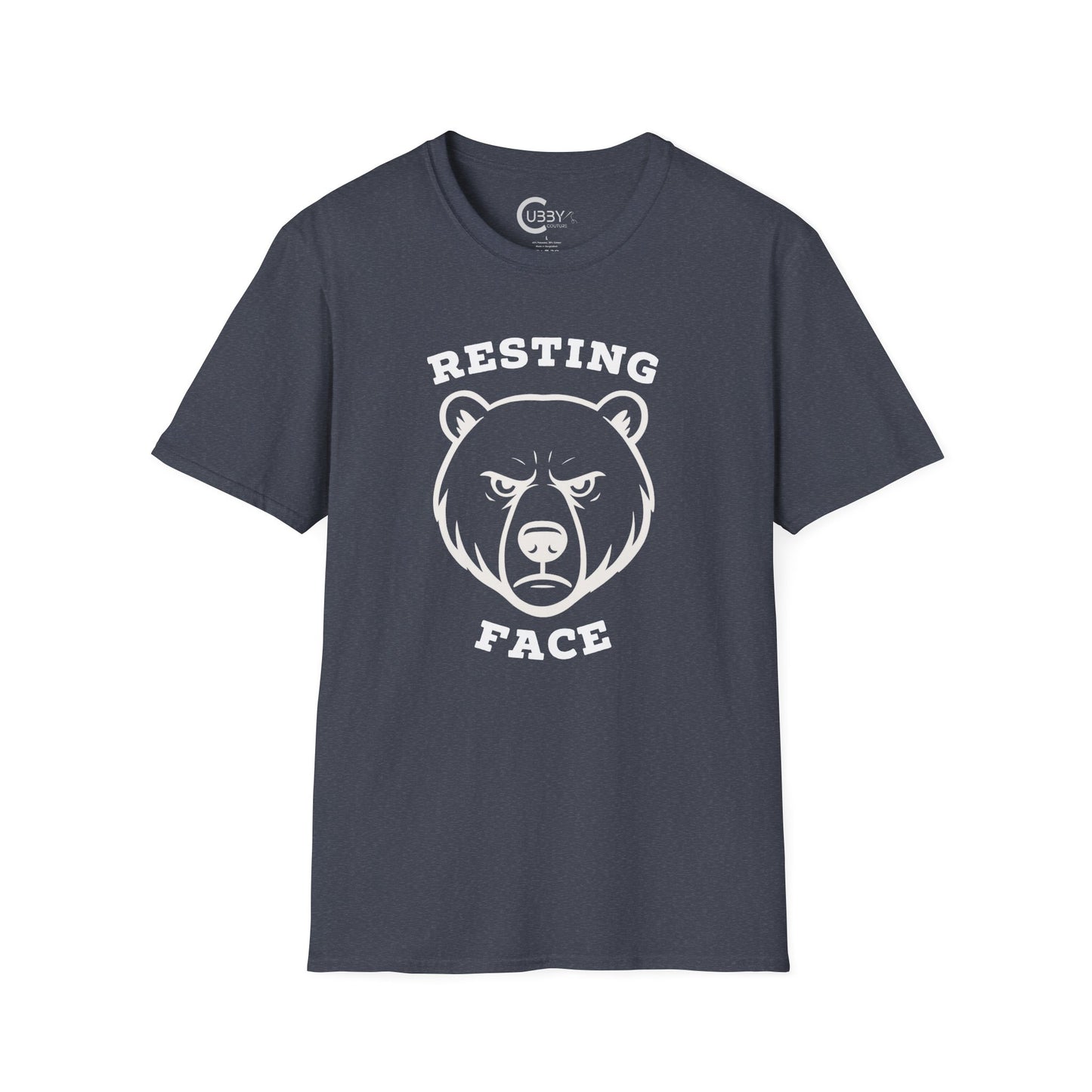 Resting Bear Face White