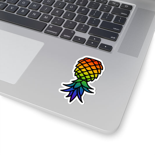 Rainbow Swingers Pineapple Sticker