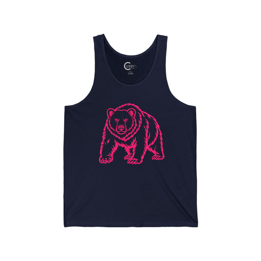 Pink Grizzly Tank