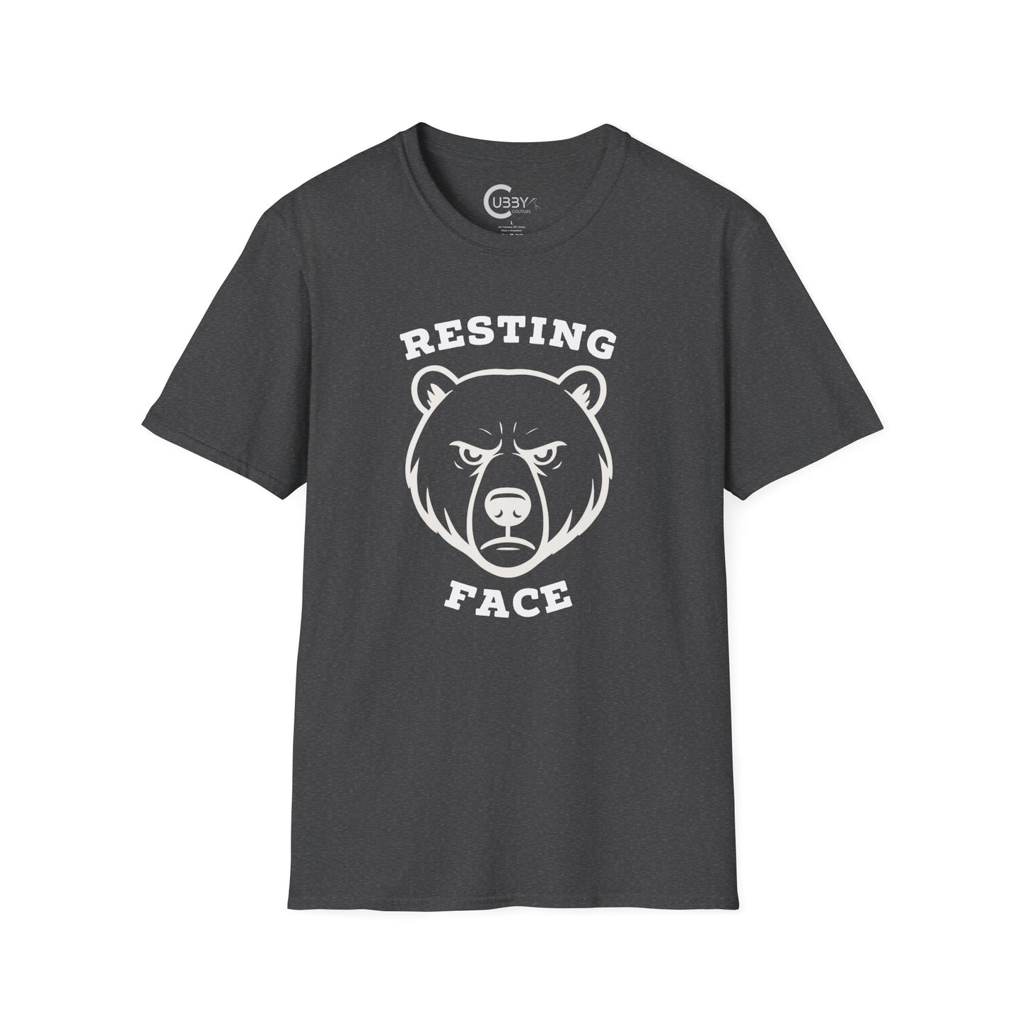 Resting Bear Face White