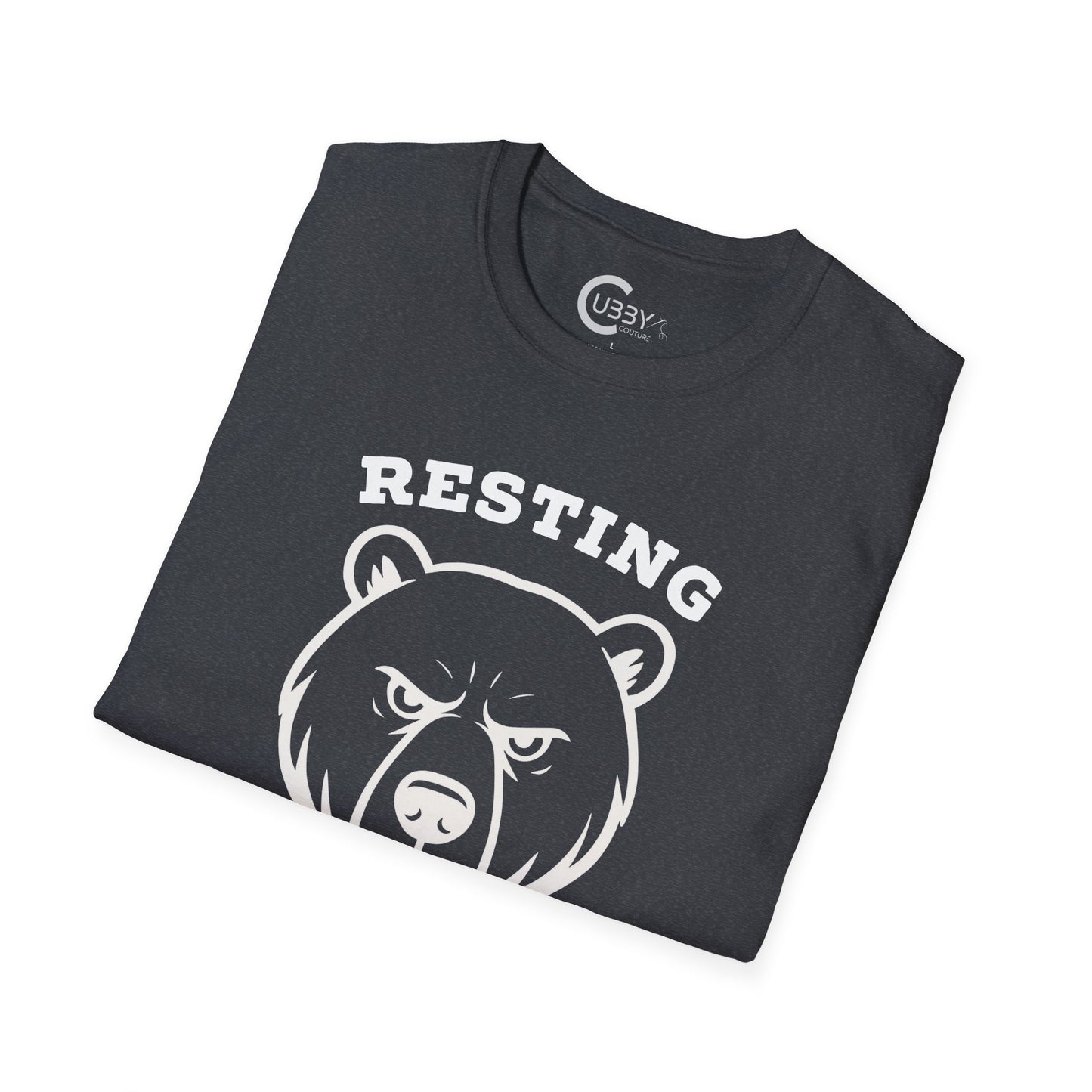 Resting Bear Face White
