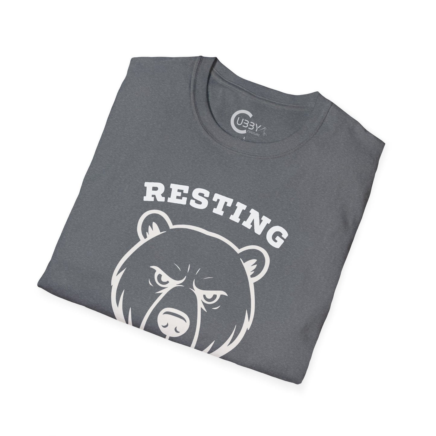Resting Bear Face White