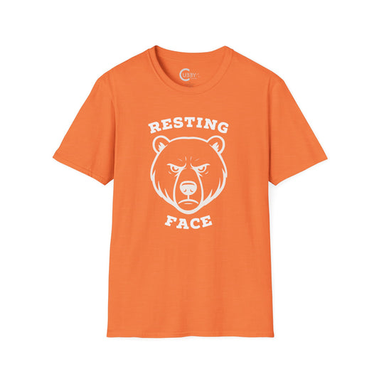 Resting Bear Face White