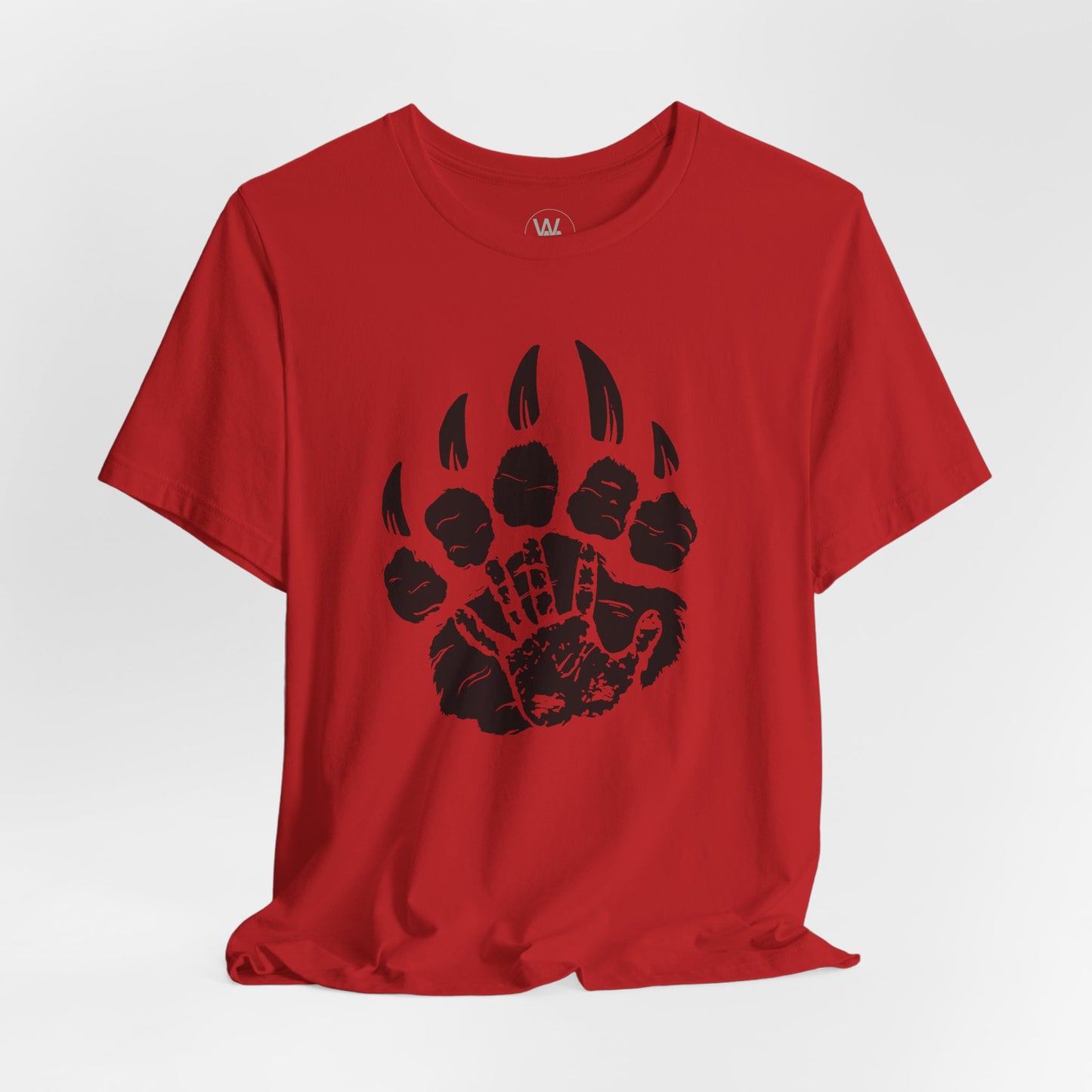 Bear Paw 2 Tshirt by Wil Man