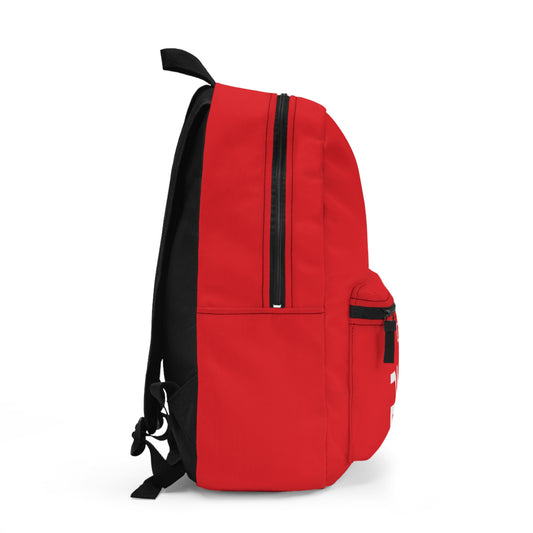 Modern Pup Backpack- Red