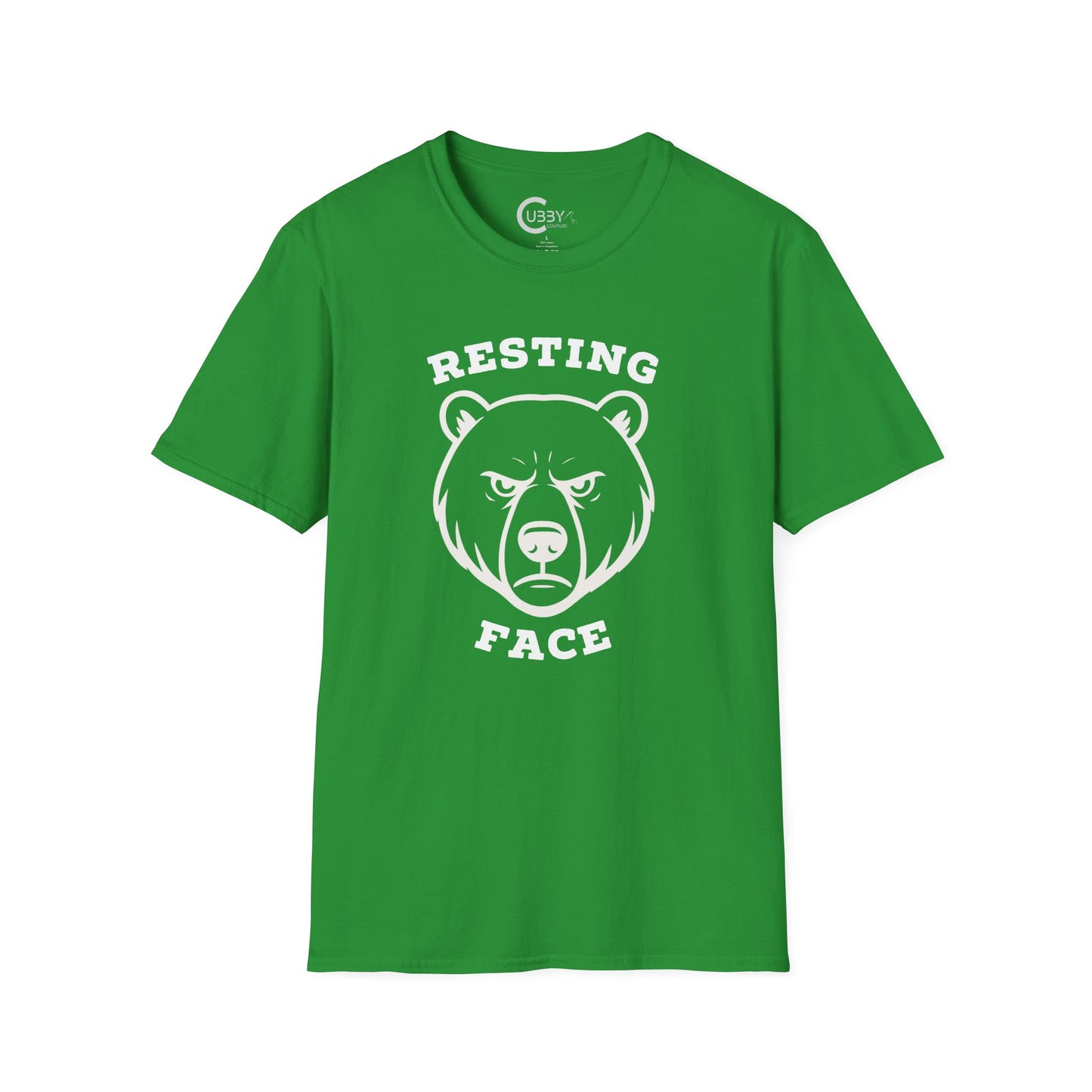 Resting Bear Face White