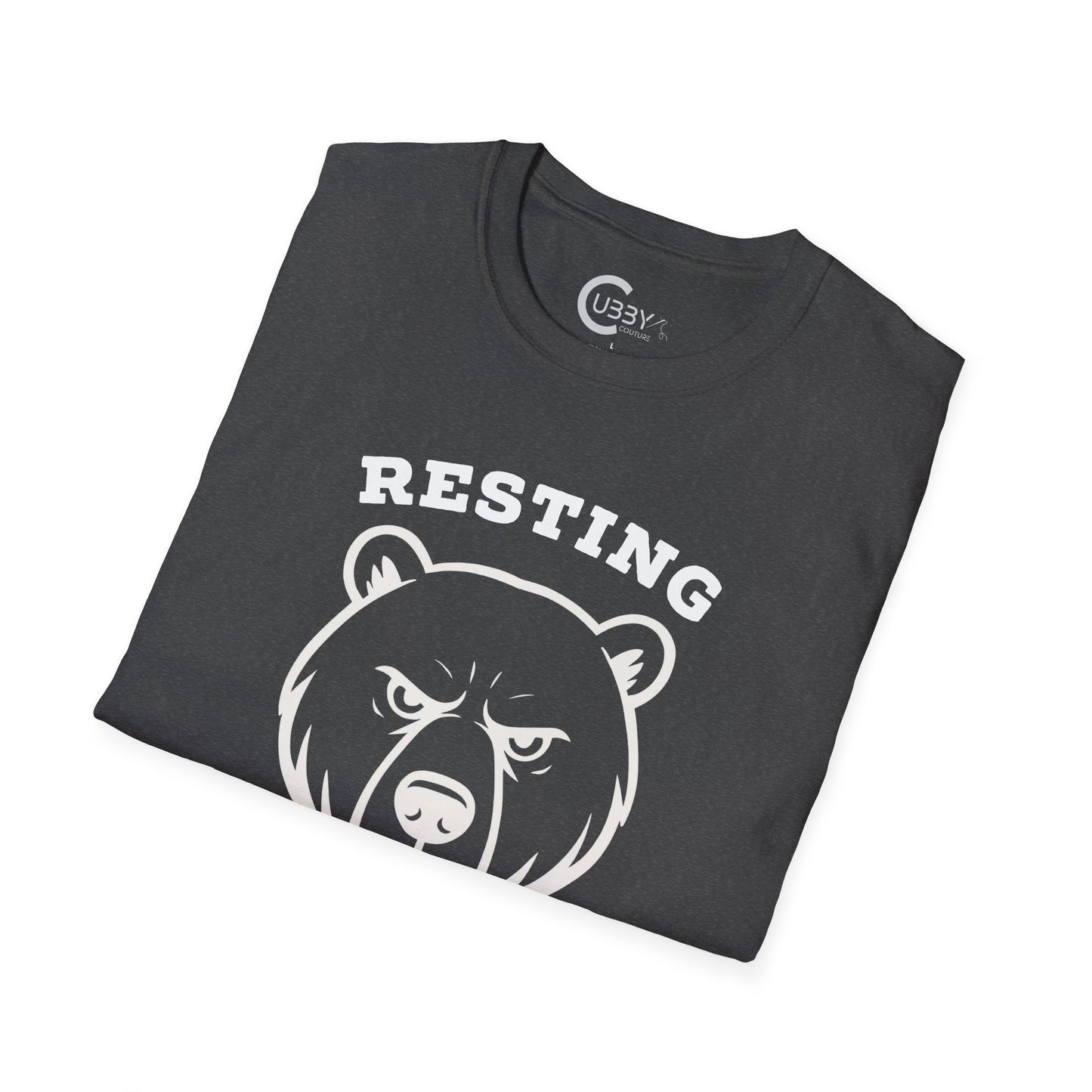 Resting Bear Face White