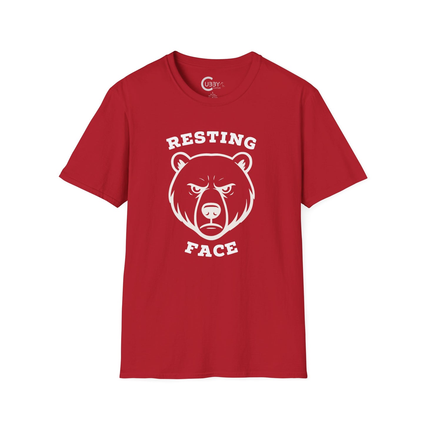 Resting Bear Face White