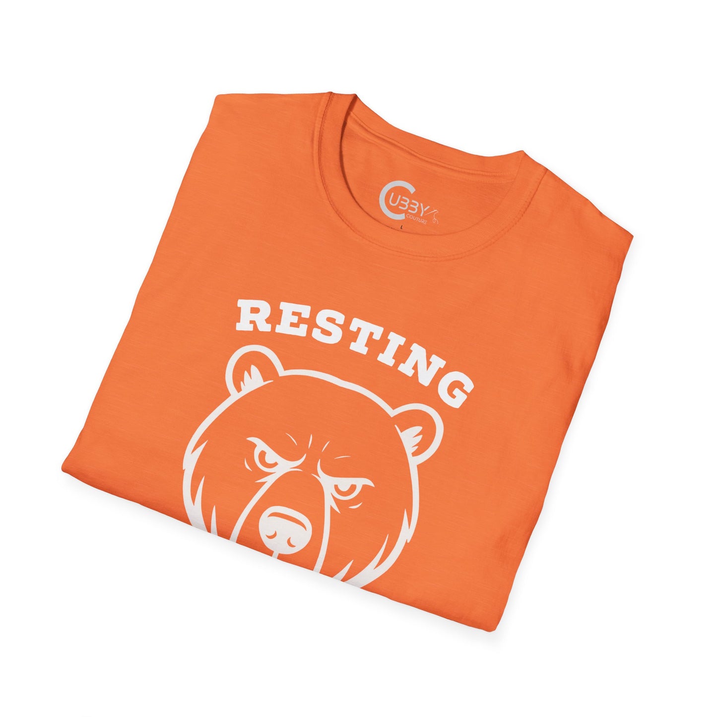 Resting Bear Face White