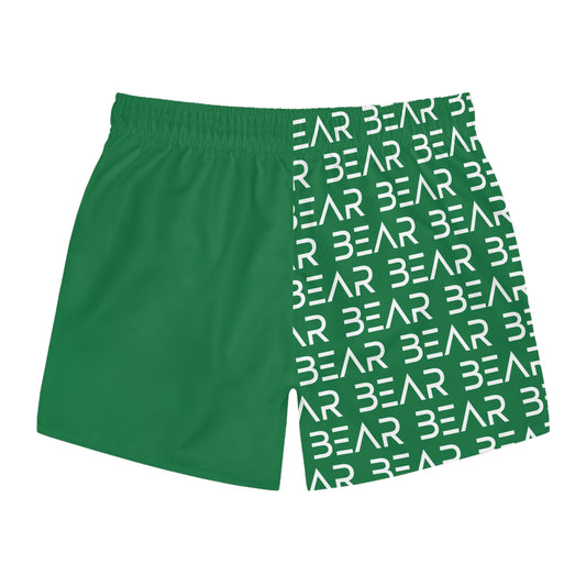 Modern Bear Swim Trunks- Green