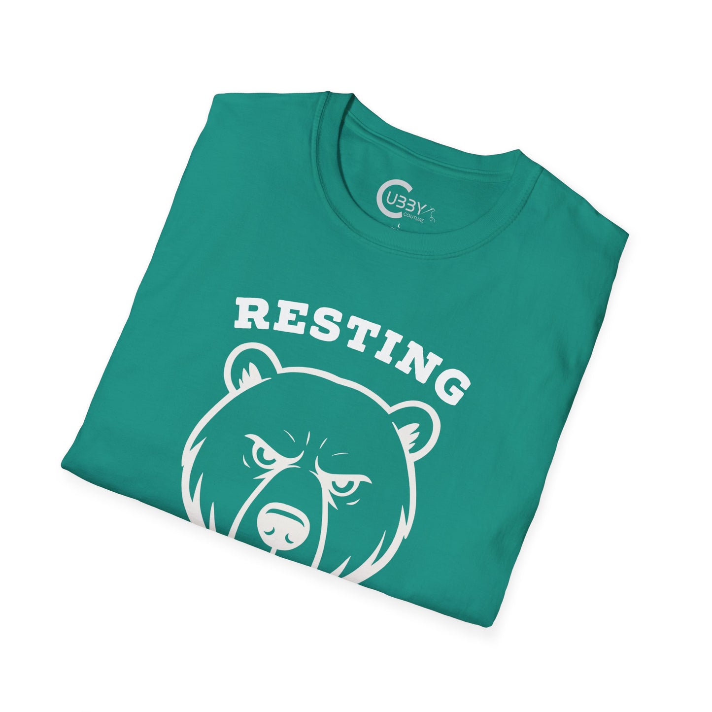 Resting Bear Face White