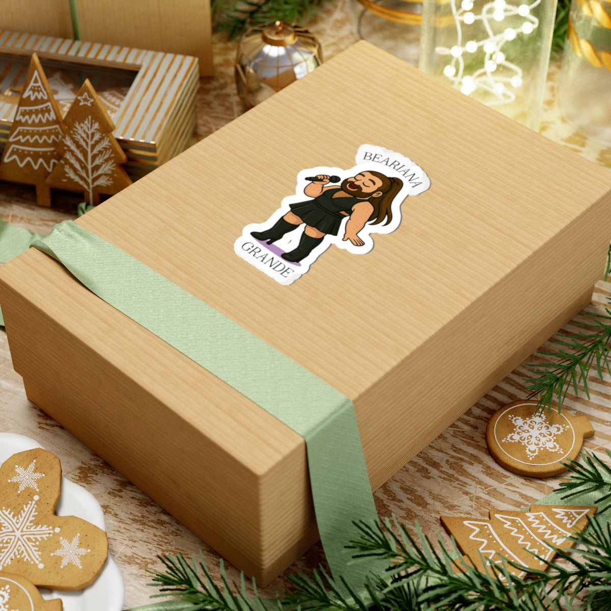 BEARIANA GRANDE Sticker