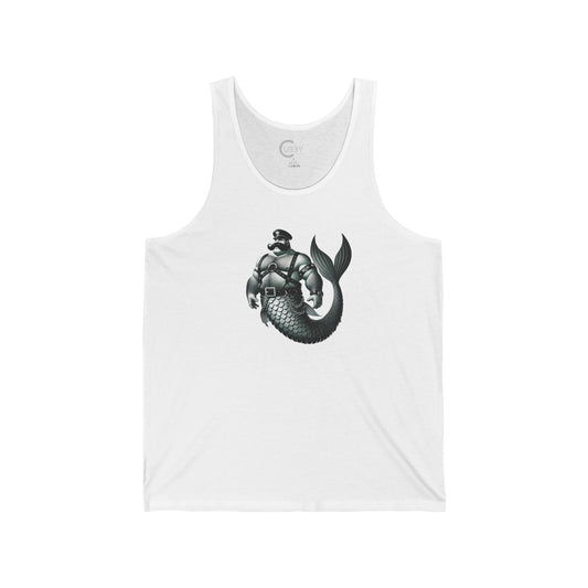 Leather MerBear Tank