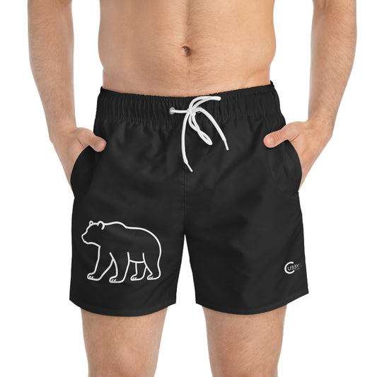 Bear Swim Trunks- Black