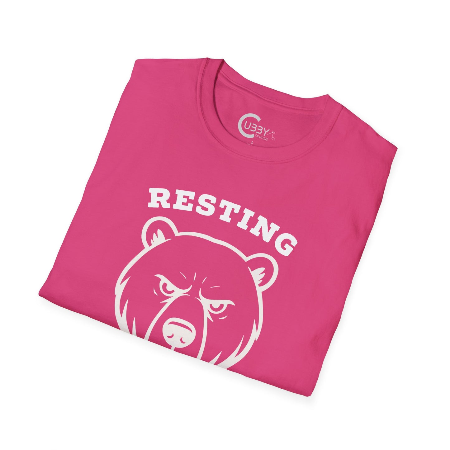 Resting Bear Face White