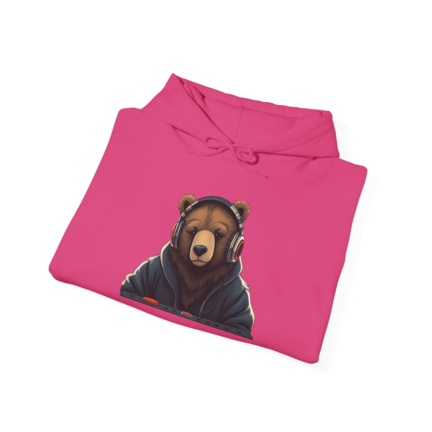 DJ Bear Hoodie - Cozy & Stylish Sweatshirt