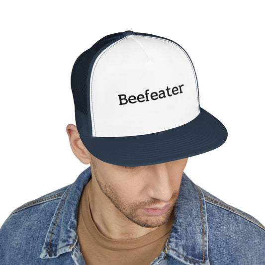 Beef Eater 5 Panel Trucker Cap