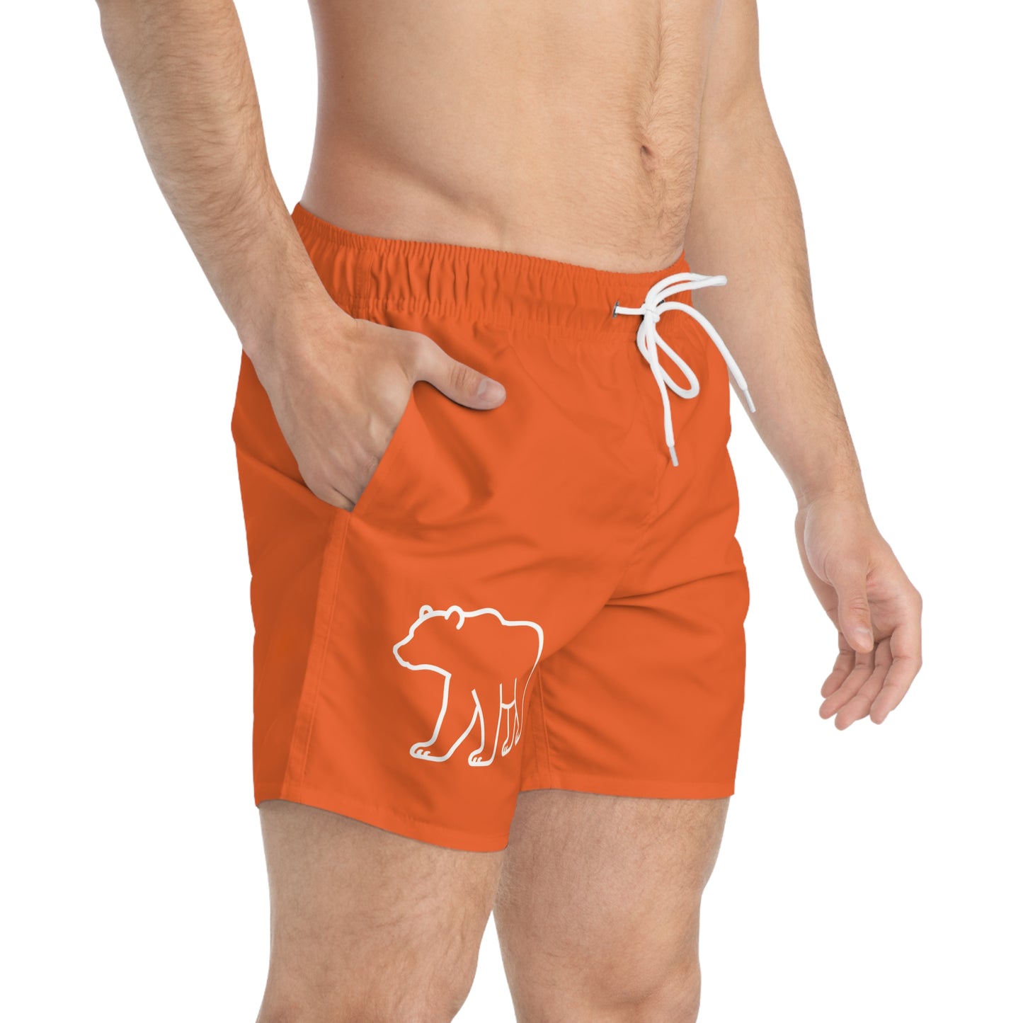 Bear Swim Trunks- Orange