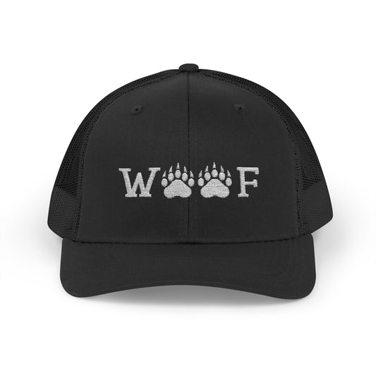 WOOF Paw Trucker Cap