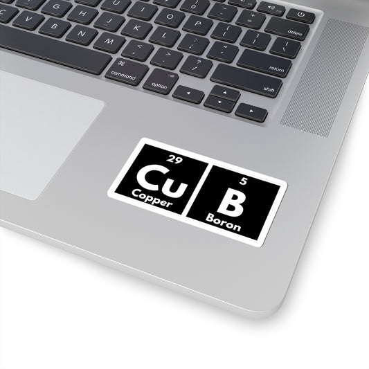 Periodic CuB Sticker