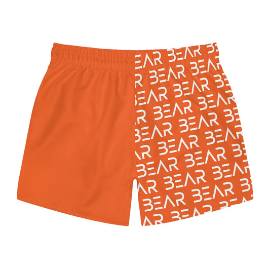 Modern Bear Swim Trunks- Orange