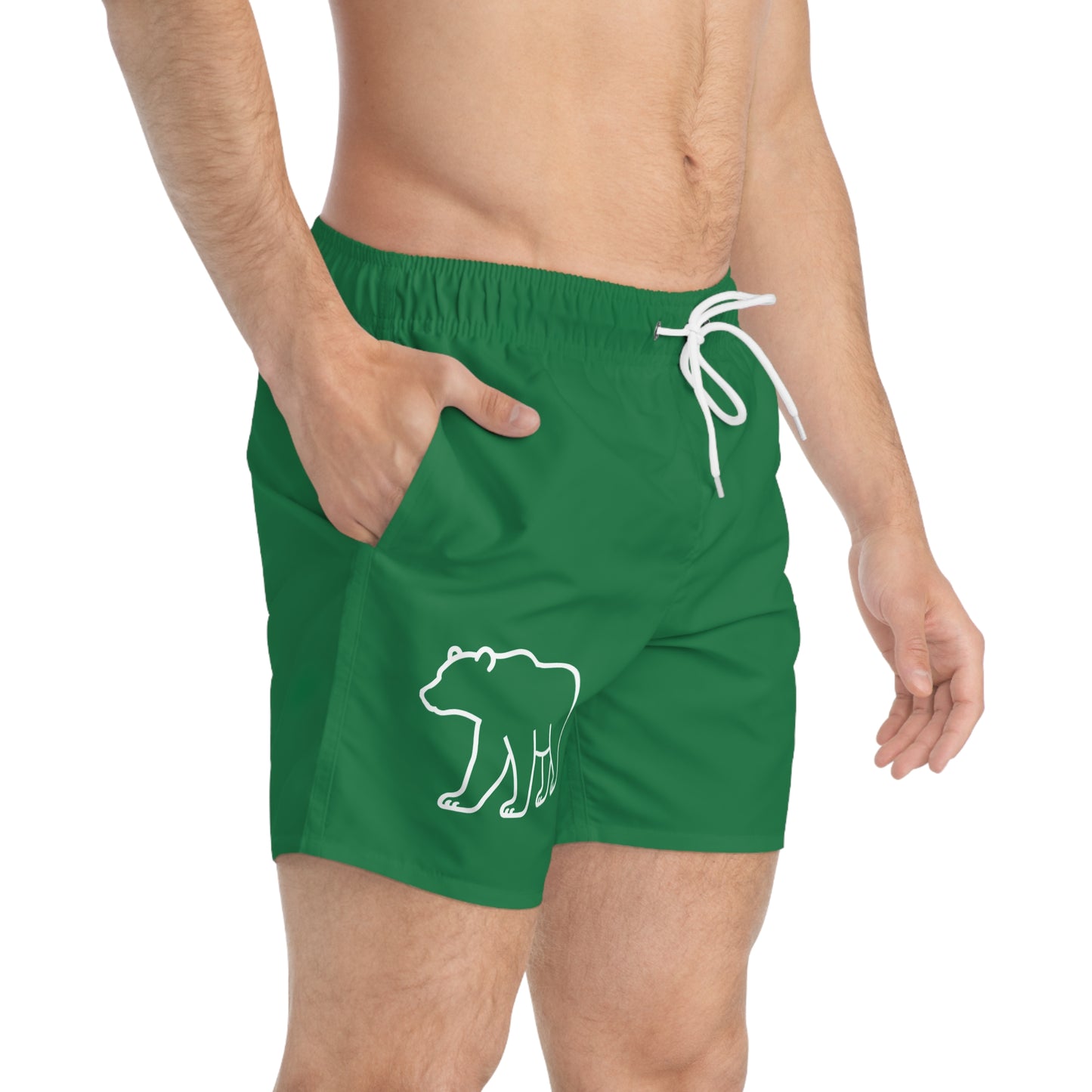 Bear Swim Trunks- Green