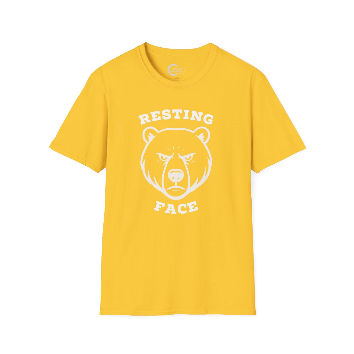 Resting Bear Face White