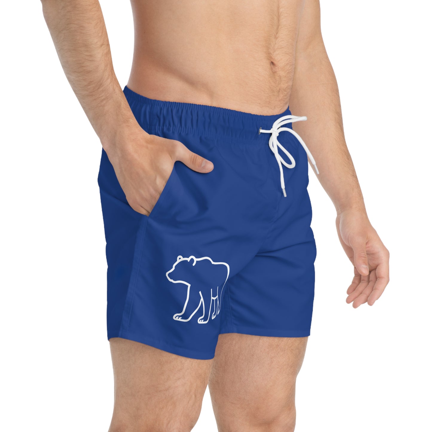 Bear Swim Trunks- Blue