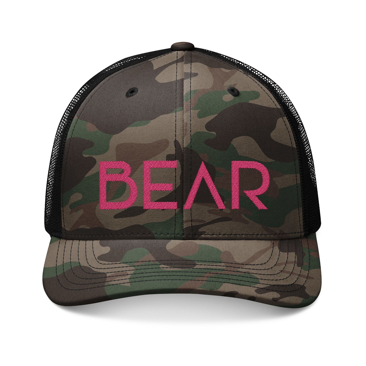 Bear Camouflage Trucker Hat