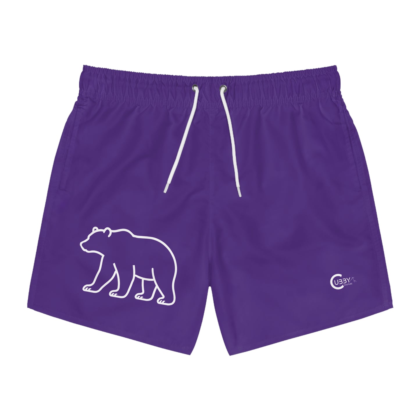 Bear Swim Trunks- Purple