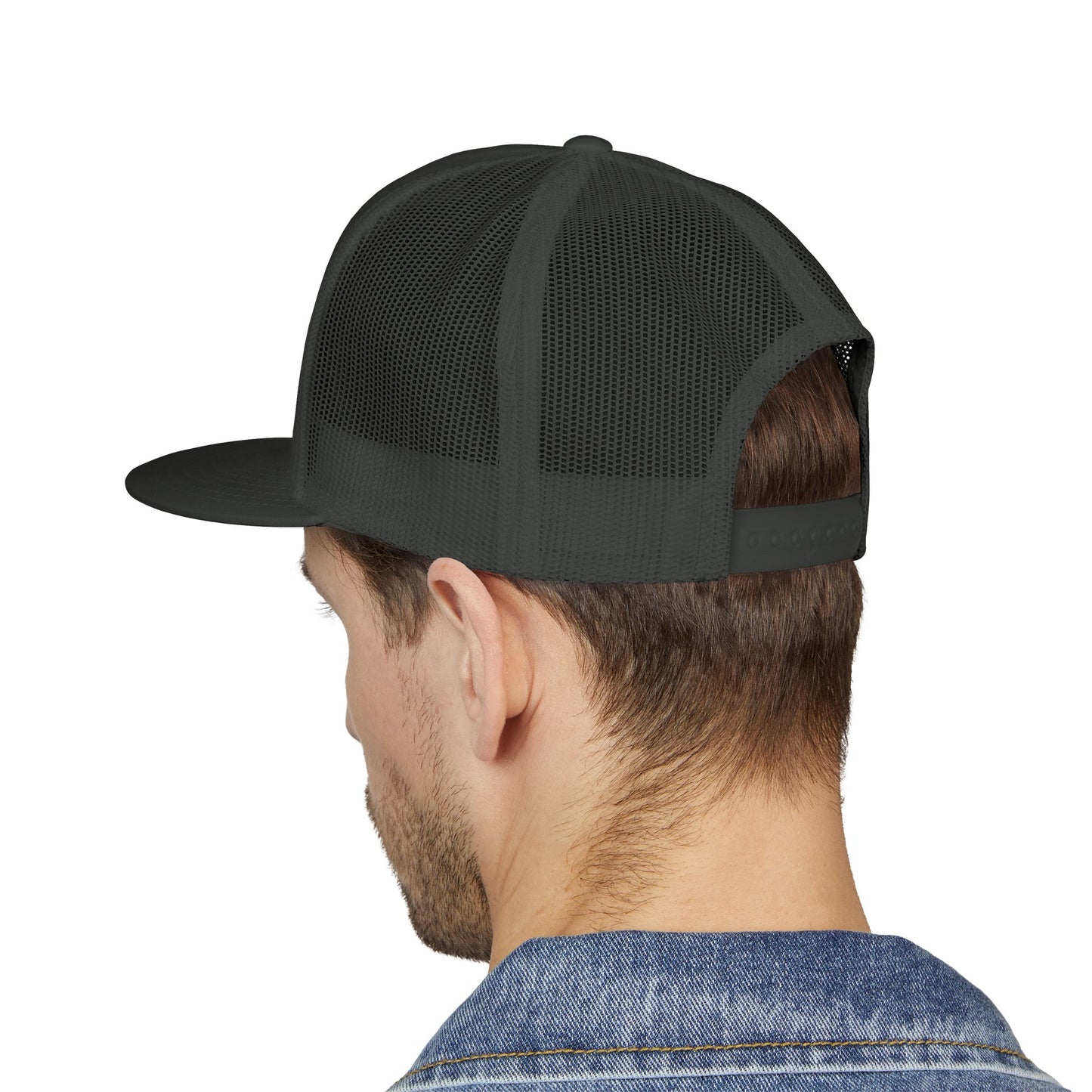 Bear 5 Panel Trucker Cap