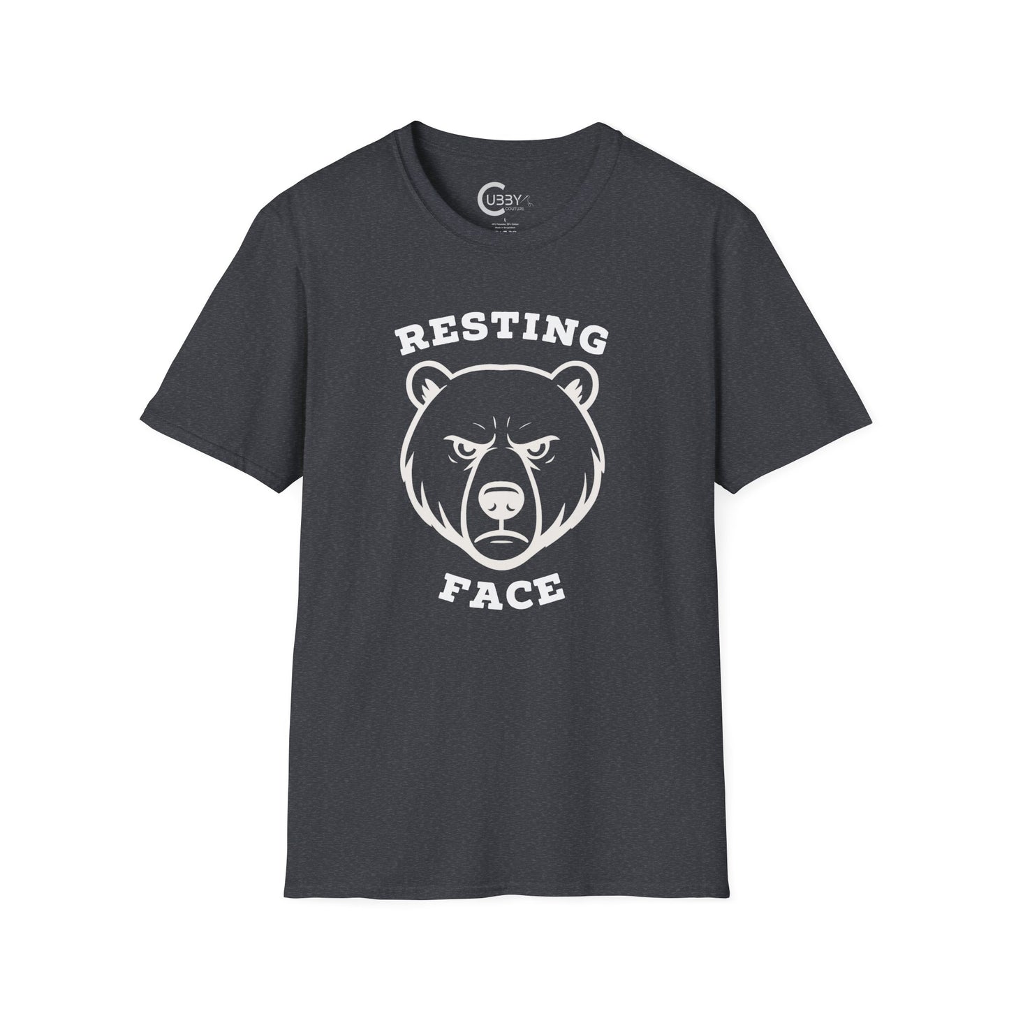 Resting Bear Face White