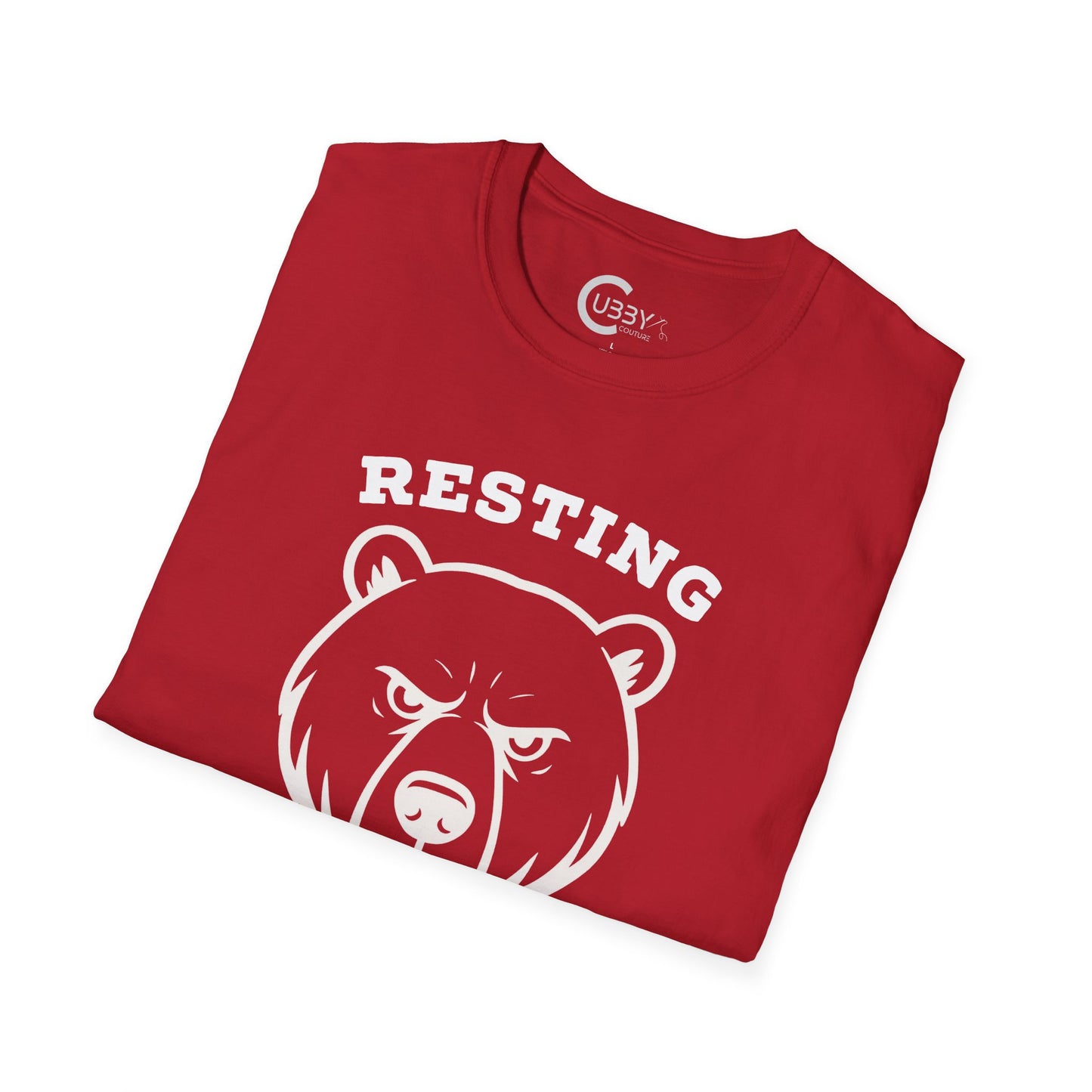 Resting Bear Face White