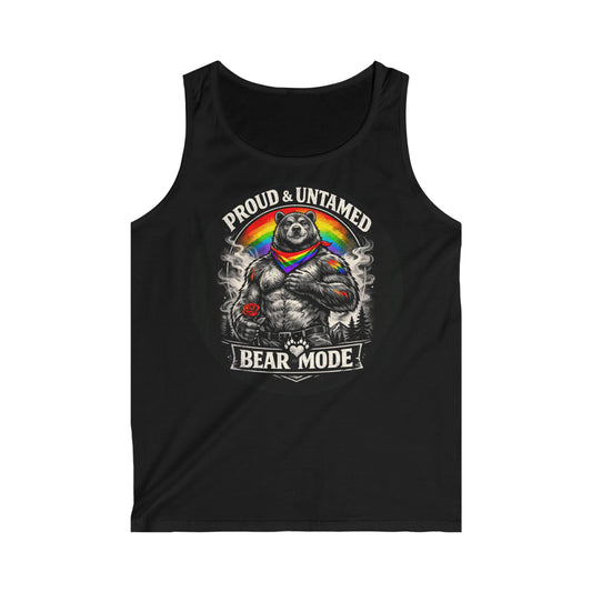 Proud Bear Tank Top by Wil Man
