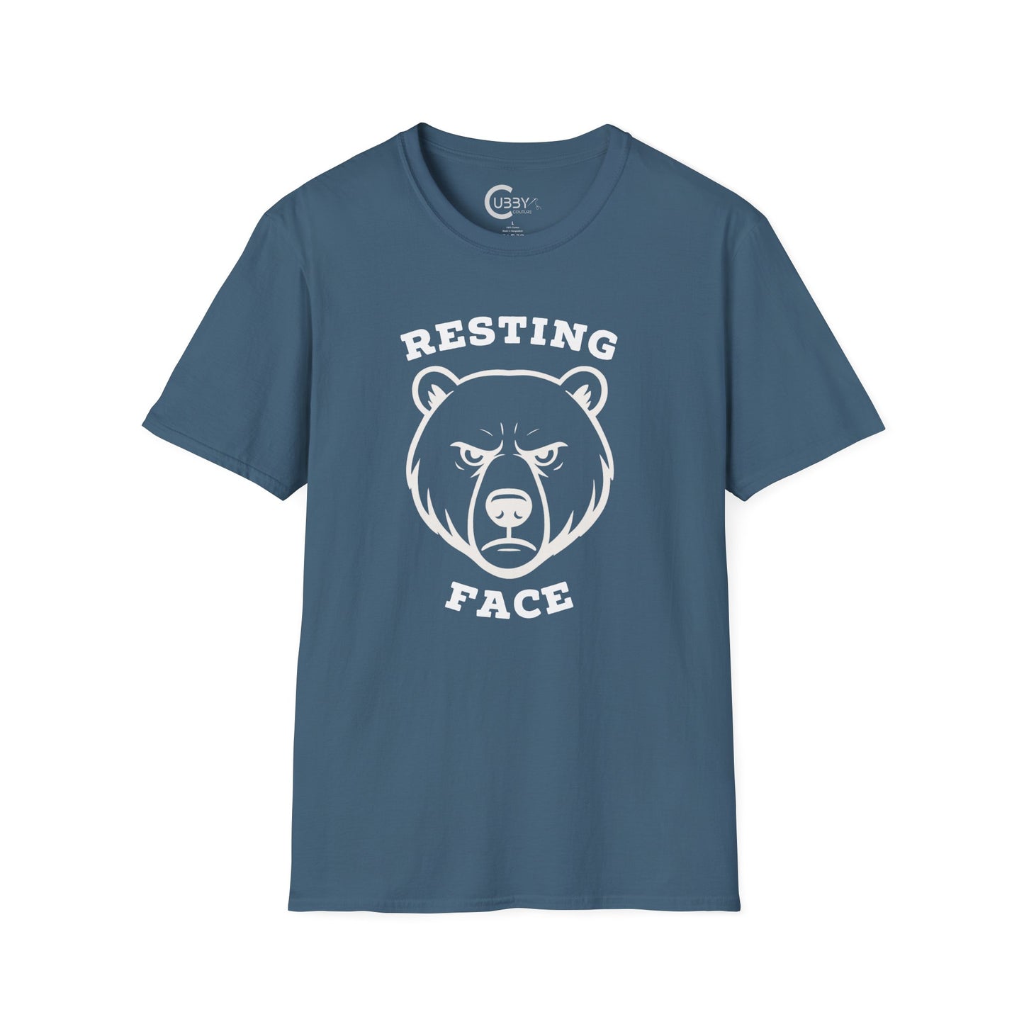 Resting Bear Face White