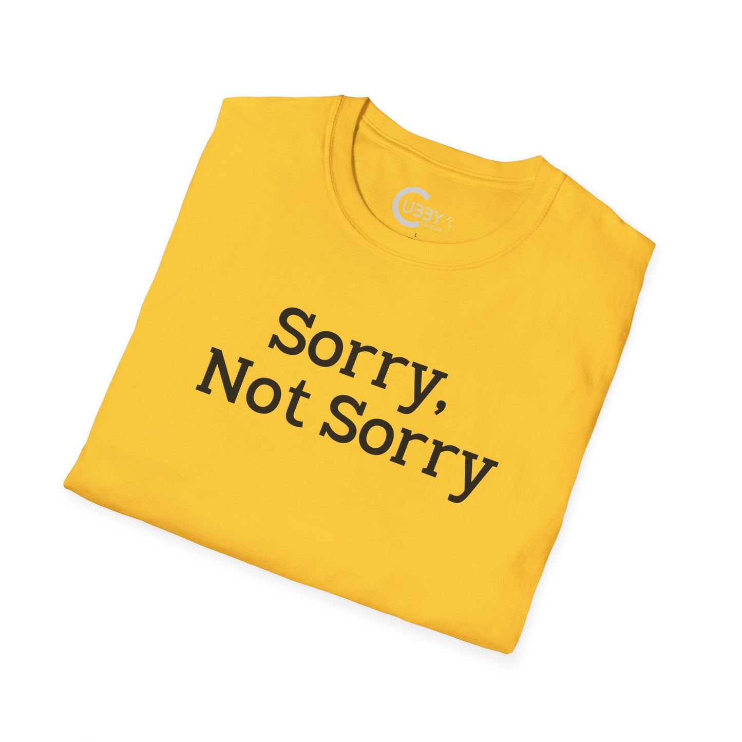 Sorry, Not Sorry
