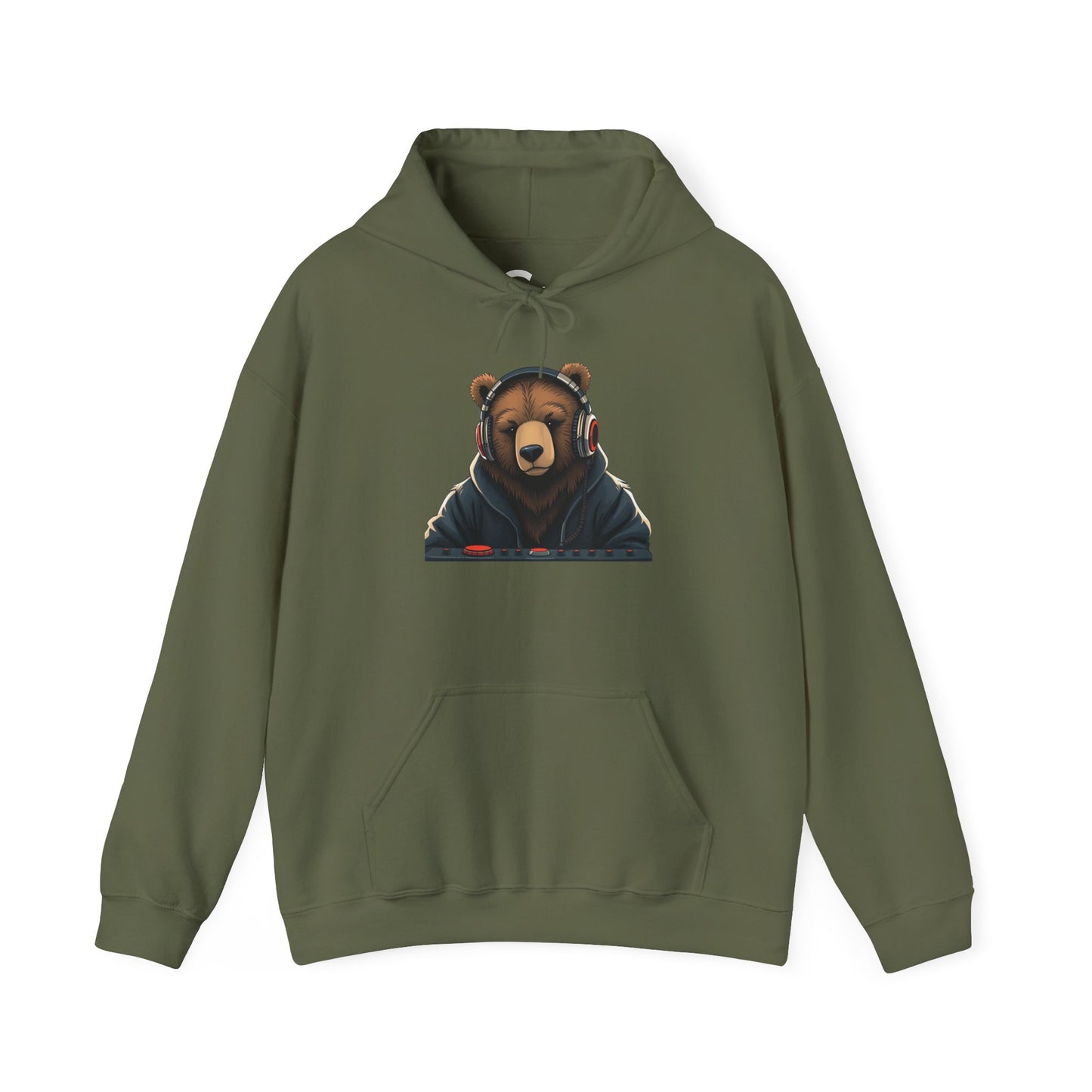 DJ Bear Hoodie - Cozy & Stylish Sweatshirt
