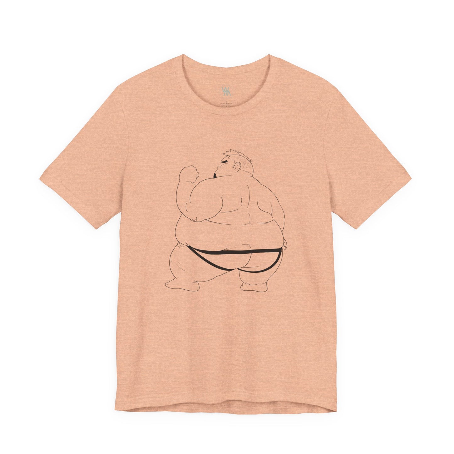 Chubby Lover BLK Tshirt by Wil Man
