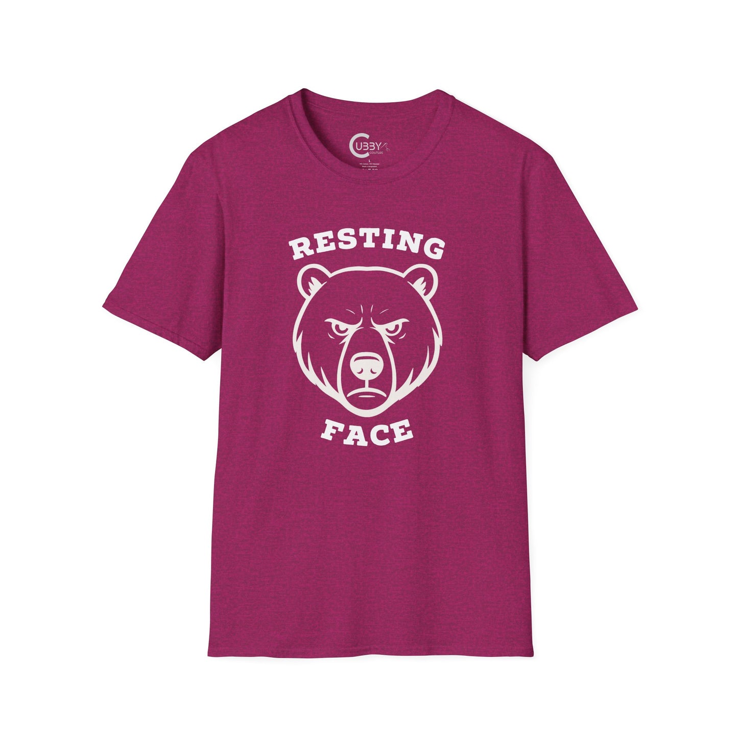 Resting Bear Face White